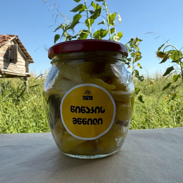 ორგანული წიწაკის მწნილი